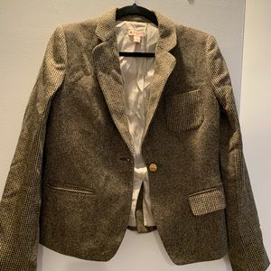 Brooks Brothers herringbone tweed blazer